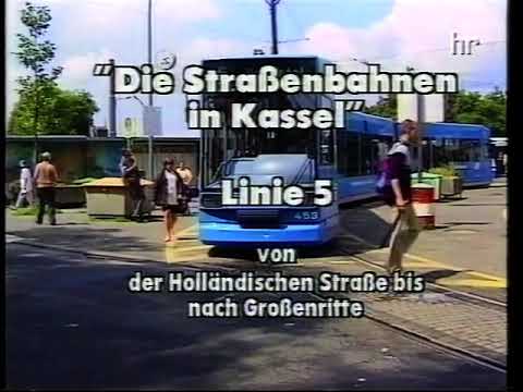 Update Die Straßenbahn in Kassel (Kassel Trams) - Drivers Eye View, 1997