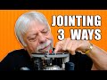 How To Joint WITHOUT a Jointer - Edge Joint 3 EASY Ways!