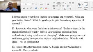 Exploratory Essay Directions