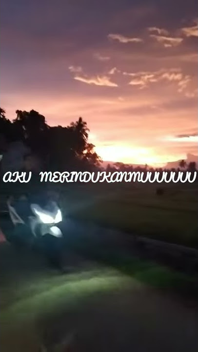 aku merindu (untuk status wa)