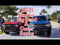 2021 Bronco Outerbanks Rapid Red + Big Bend Velocity Blue Walkaround [4K]