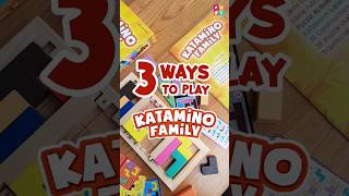 3 ways to play KATAMINO FAMILY #boardgame #boardgames #boardgamegeek #tabletop #kidsgame #puzzle