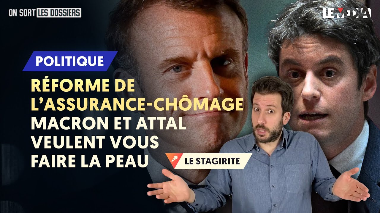 ⁣RÉFORME DE L'ASSURANCE-CHÔMAGE : MACRON ET ATTAL VEULENT VOUS FAIRE LA PEAU