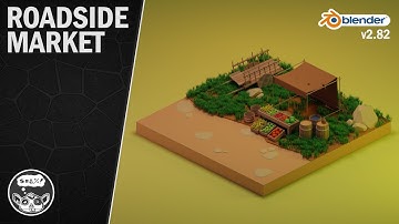 Roadside Market - Blender 2.82