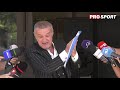 Gigi Becali - spectacol la sediul LPF. A rupt dosarul pentru drepturile TV