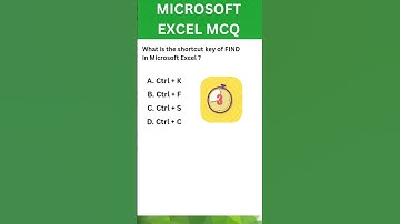 MCQ EXCEL @dailyofficetricks