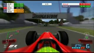 F1 2006 [PS2] - GP Monza Gameplay