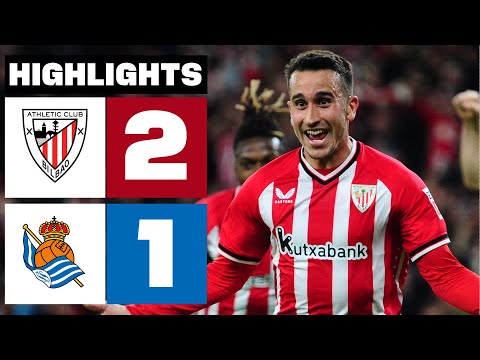 Ath. Bilbao Real Sociedad Goals And Highlights