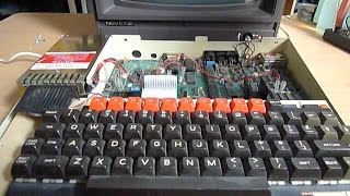 BBC Micro / Beeb - Testing - weird beeps... (with NOVEX NC-1414 monitor)