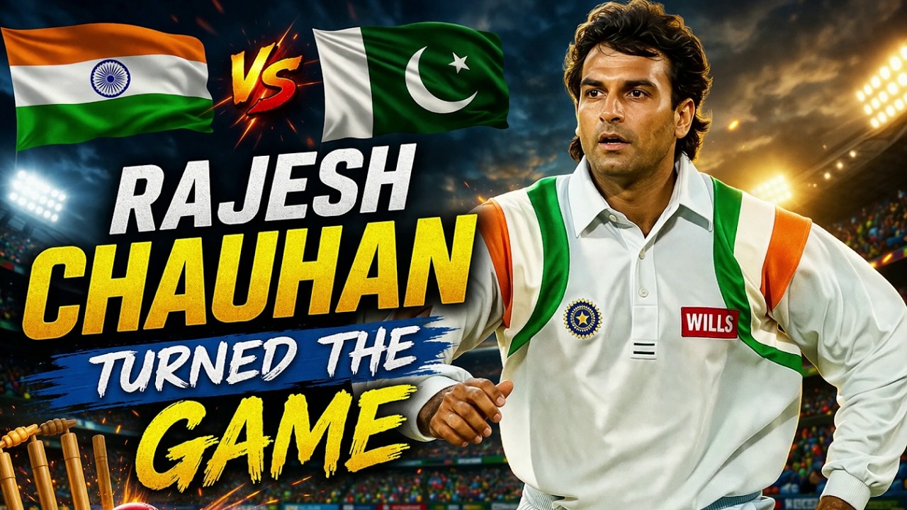 Pakistan Rajesh Rajesh Chauhan Turned The Game With a Brilliant Spell | India vs ...