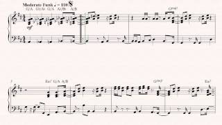 Video thumbnail of "Piano - Never Too Much - Luther Vandross Sheet Music, Chords, & Vocals"
