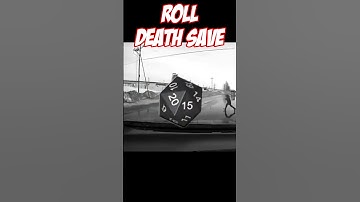 When You Nat 20 Your Last Death Saving Throw In D&D #funny #fails #dnd5e