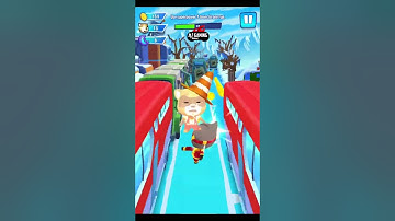 Talking Tom Hero Dash Super Tom Use Superpower 7 Times in One Run Funny Race iOS Gameplay #Shorts