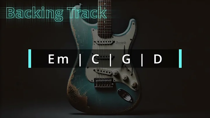 Wild Cranberry Pop Rock Guitar Backing Track | E Minor (Em) | Em C G D | 65 BPM