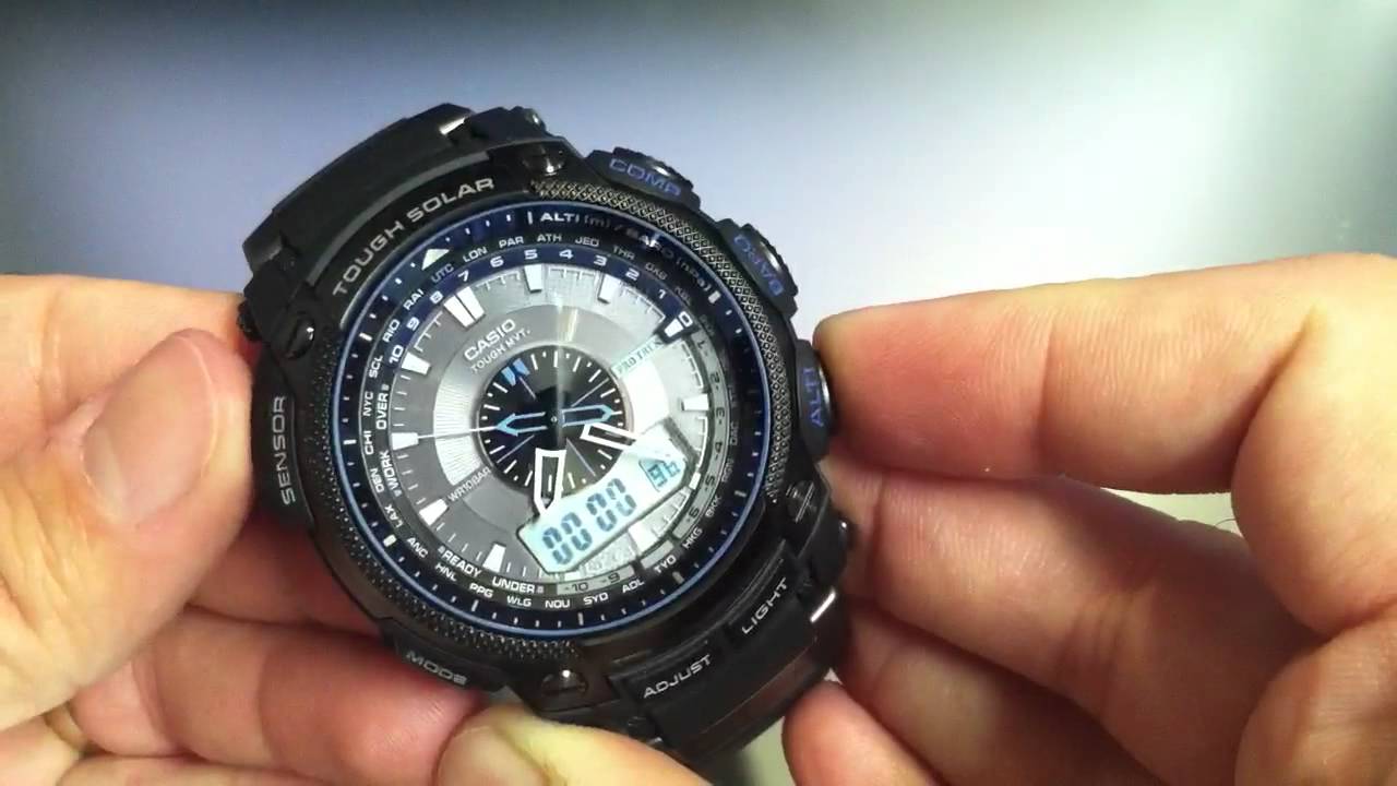 Casio Pathfinder Protrek PRW5000Y-1 Solar Atomic Watch