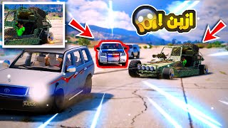 الطفل المنحوس #8 يزبن من الشرطة مع خويه الجديد ..💔😨! | فلم قراند GTA V