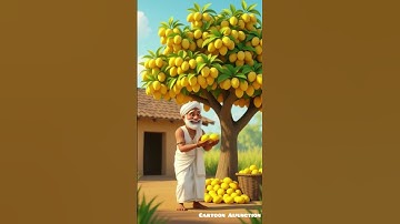 Ramu Ka Mango Tree #shorts #shortsfeed #shortvideo #short #shortsvideo #mango #ai #dadaji #cartoon