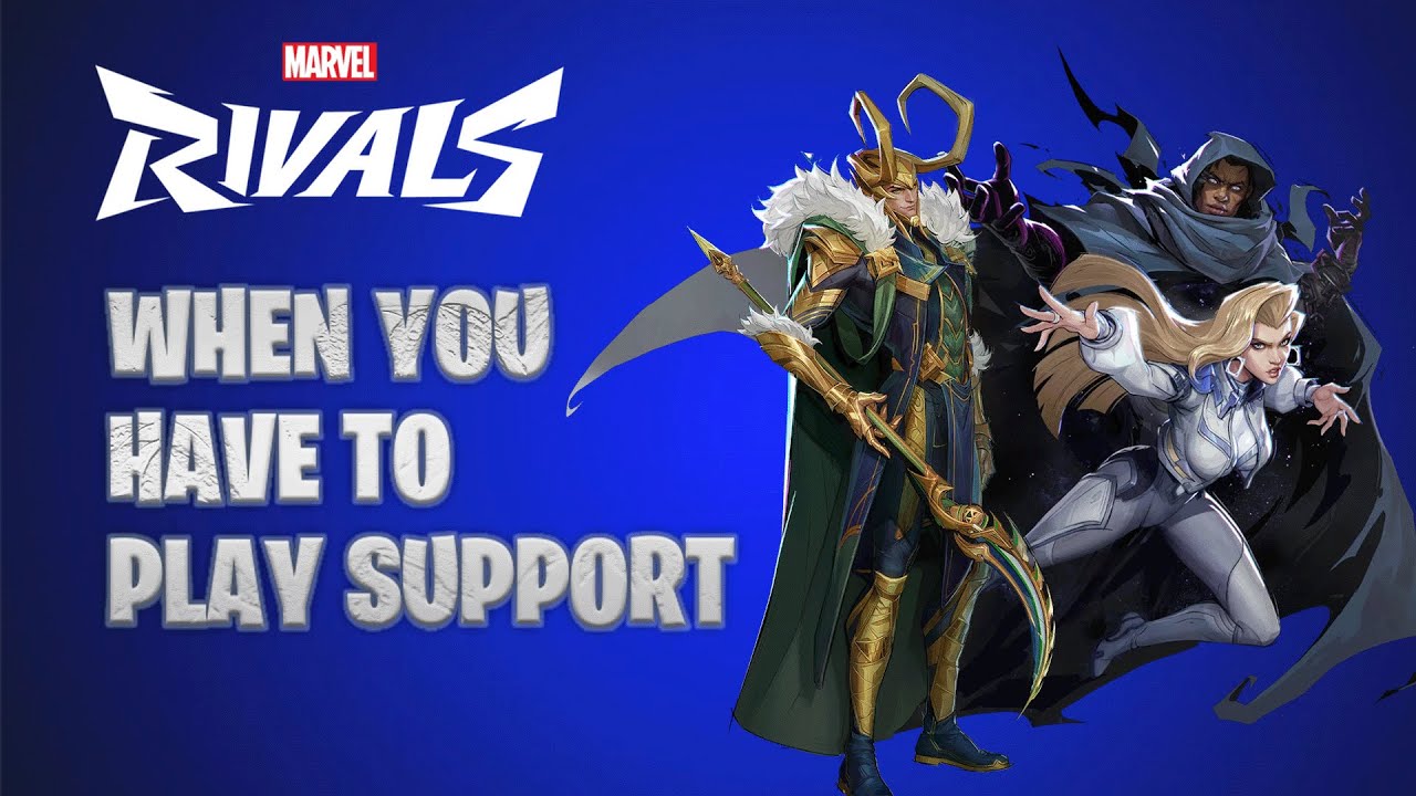 Support Comp Marvel Rivals When You Have To Play Support in Marvel Rivals - YouTube