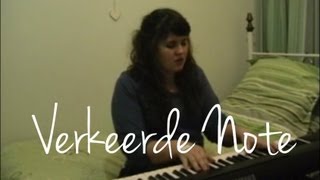 Video thumbnail of "Verkeerde Note - Bouwer Bosch (cover) | Anike van der Merwe"
