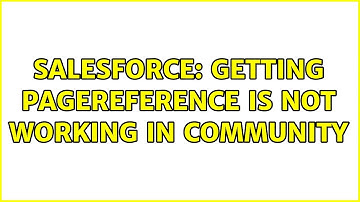 Salesforce: Getting PageReference is not working in community