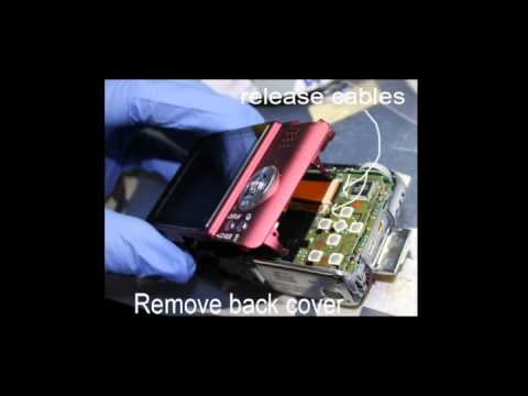 Panasonic Lumix DMC-FX07 Repair Replacement Fix Disassembly