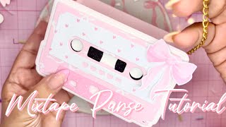 Mixtape Purse Tutorial and Project Shares for Scrap Diva Designs 