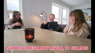 SURPRISE PREGNANCY REVEAL TO OUR CHILDREN! ** EMOTIONAL ** (THEY HAD NO IDEA!)