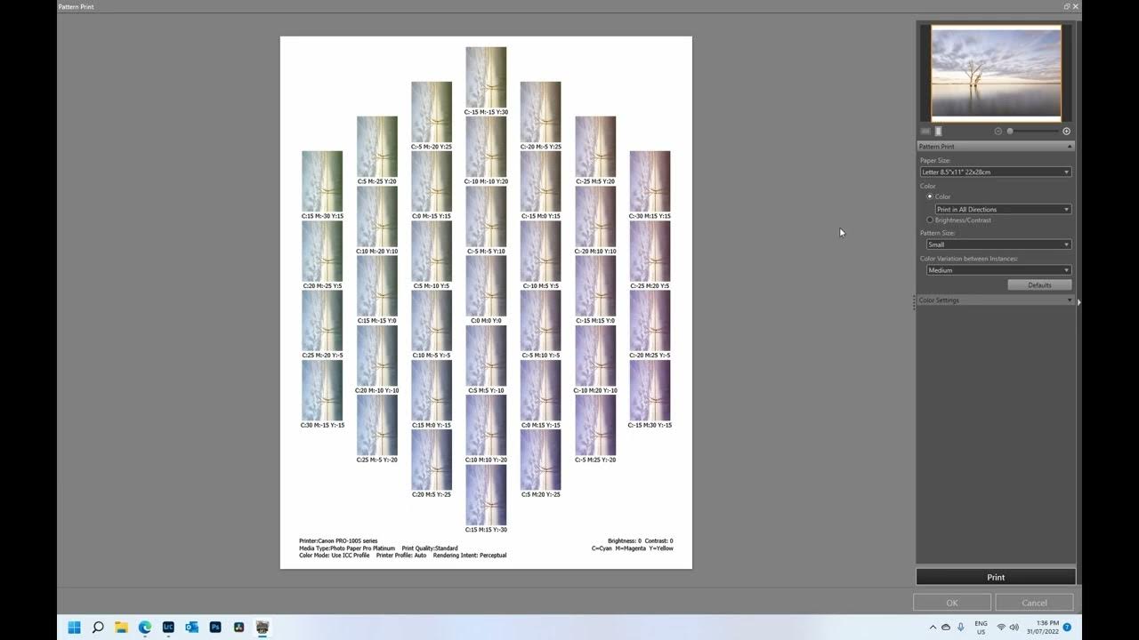 Calibrate your printing with Canon Print Studio Pro YouTube