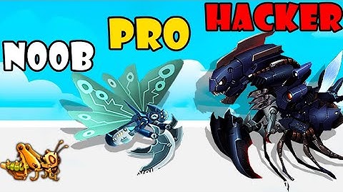 NOOB vs PRO vs HACKER - Insect Evolution Part 742 | Gameplay Satisfying Games (Android,iOS)