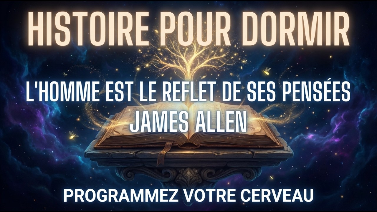 HISTOIRE POUR DORMIR | L'HOMME EST LE REFLET DE SES PENSÉES - JAMES ALLEN | PROGRAMMEZ VOTRE CERVEAU