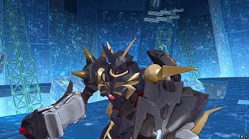Omegamon evolve OmegamonX and Skill.: Digimon Cyber Sleuth Mods