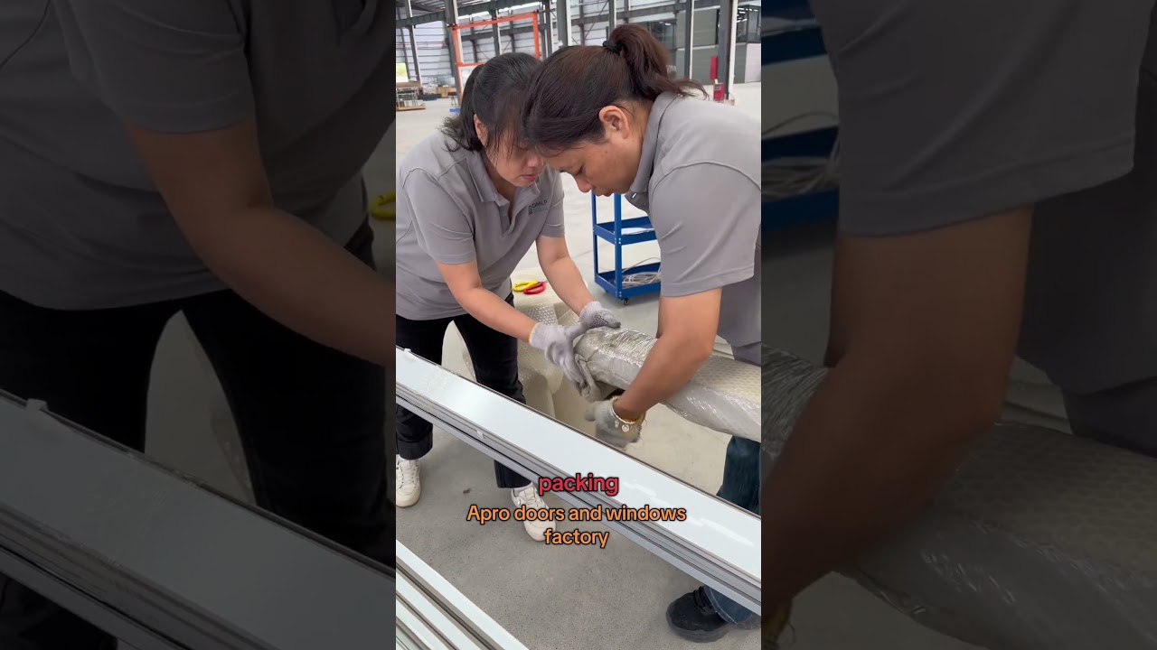 APRO factory #aluminumdoor#doorfactory