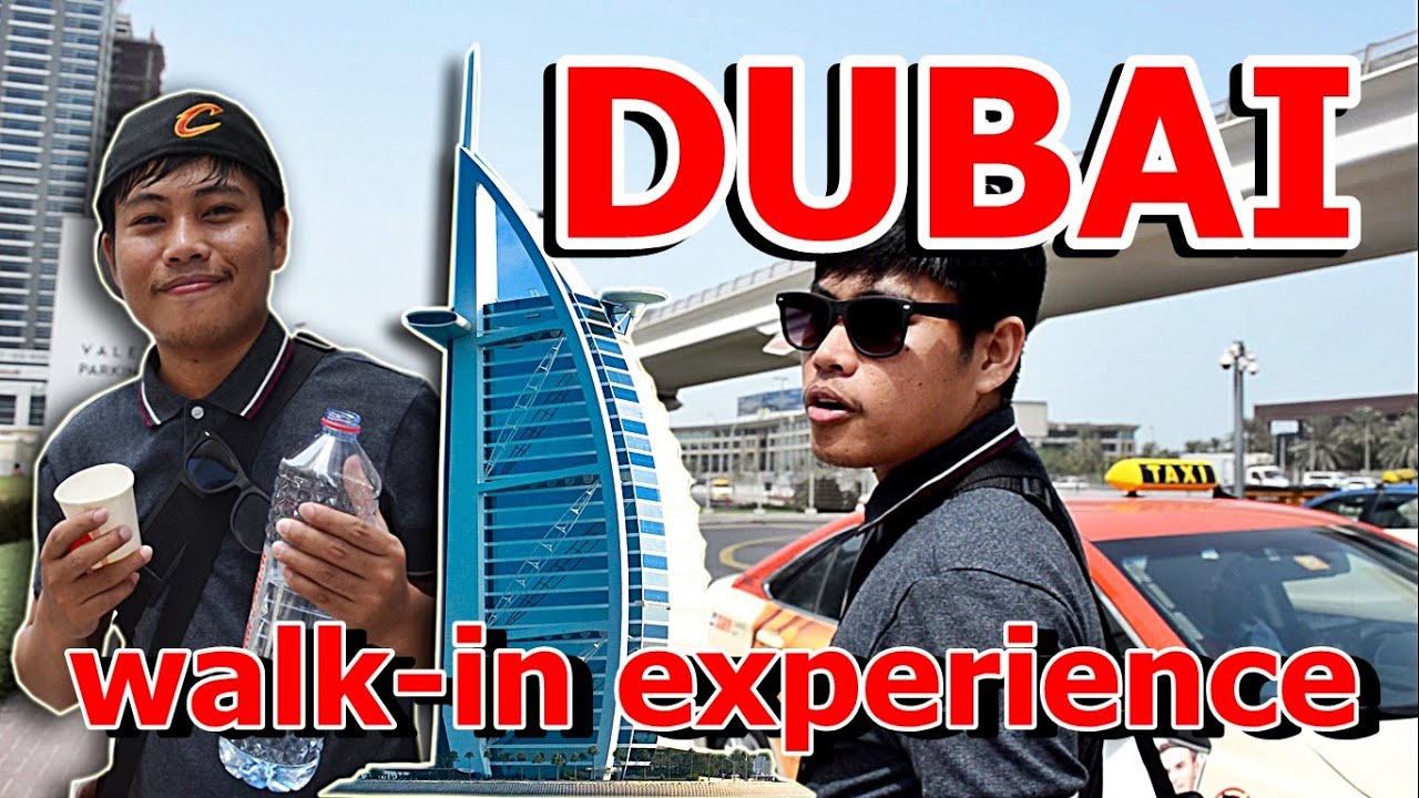 Paano mag hanap ng trabaho sa dubai | Walk-in experience | Dubai VLOG