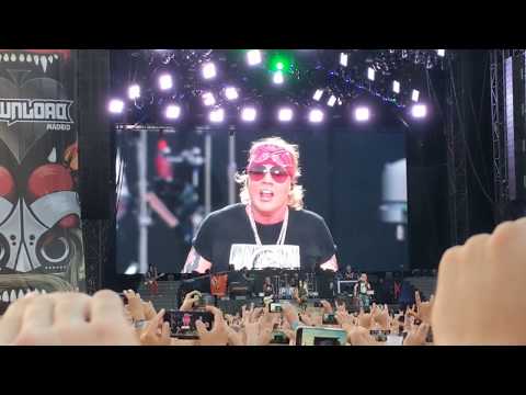 Guns N' Roses - Welcome To The Jungle (Download Festival Madrid, 29-06-2018)