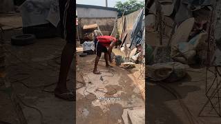Work in a sculpture studio. #sculpturestudio #creativeprocess #artwork #africanartist