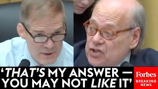 JUST IN: Sparks Fly Between Jim Jordan And Steve Cohen During Judiciary Committee Hearing