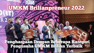 UMKM Expo Brilianpreneur 2022, Close dan Penghargaan Peserta Pameran UMKM Brilian Terbaik UMKM Expo Brilianpreneur 2022, Close dan Penghargaan Peserta Pameran UMKM Brilian Terbaik