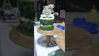 Preparando la torta de mi boda 👰🏻‍♀️🤵🏻 #greenvelvet