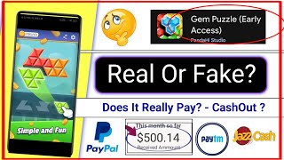 Gem Puzzle Legit Or Not? - Gem Puzzle Game Review - Gem Puzzle Gem Puzzle Cashout screenshot 3