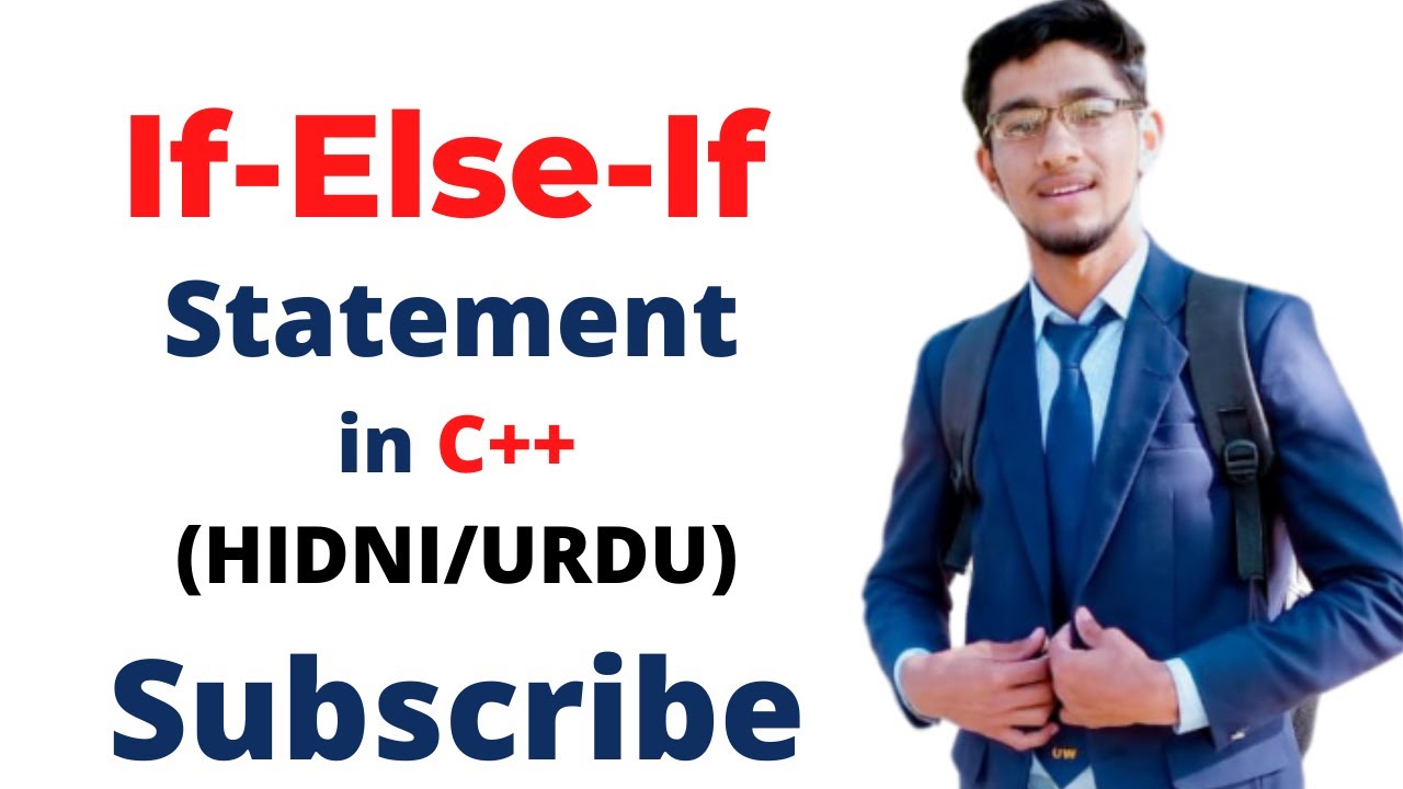 If else if statement in C++ (Urdu/Hindi) - YouTube