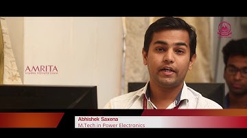 Study MTech in Electrical Engineering @ Amrita