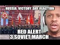 ПЕРВЫЙ РАЗ СМОТРЮ День Победы в России 2021 Red Alert 3 РЕАКЦИЯ Советского Марша!!!