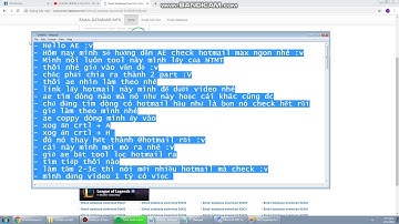 [ Hướng Dẫn ] Check Hotmail + Acc Cổ Mới Nhất | 2019 Part 1