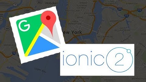 Drag and Drop Google map in Ionic 2 and Javascript