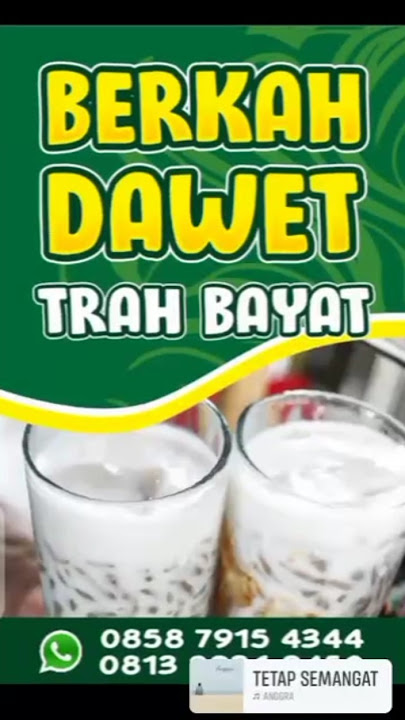 Es Dawet   Tape Trah Bayat Ternyata Nyegeriin....🙏