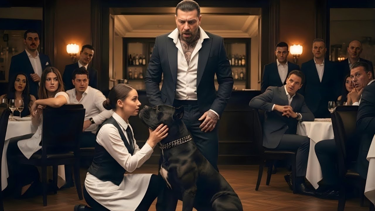 Nikt nie potrafił poskromić Cane Corso bezwzględnego bossa mafii, aż barman zrobił coś szokując