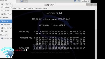 18- Wi-Fi Hacking Course || Using Aircrack and a Dictionary to crack a WPA Data Capture