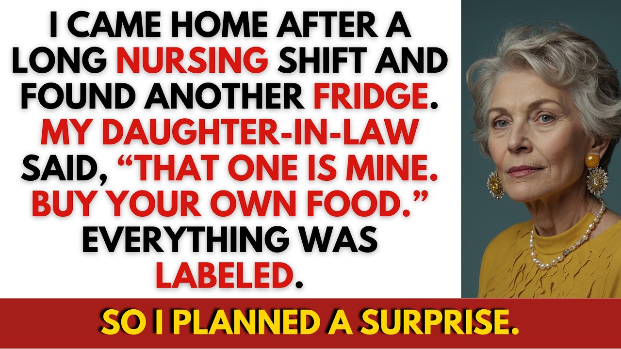My DIL Said, “That Fridge Is Mine. Buy Your Own Food.” And What She Found After Left Her In Shock