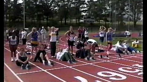 1994 SCCAL Champs - Girls 100m Dash (Jennie Warfie...