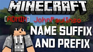 ✔ HOW TO ADD A PREFIX AND SUFFIX NAMES / RANKS IN MINECRAFT 1.12 ?!? A | [NBT EXPLORER SERIES] (EP3)